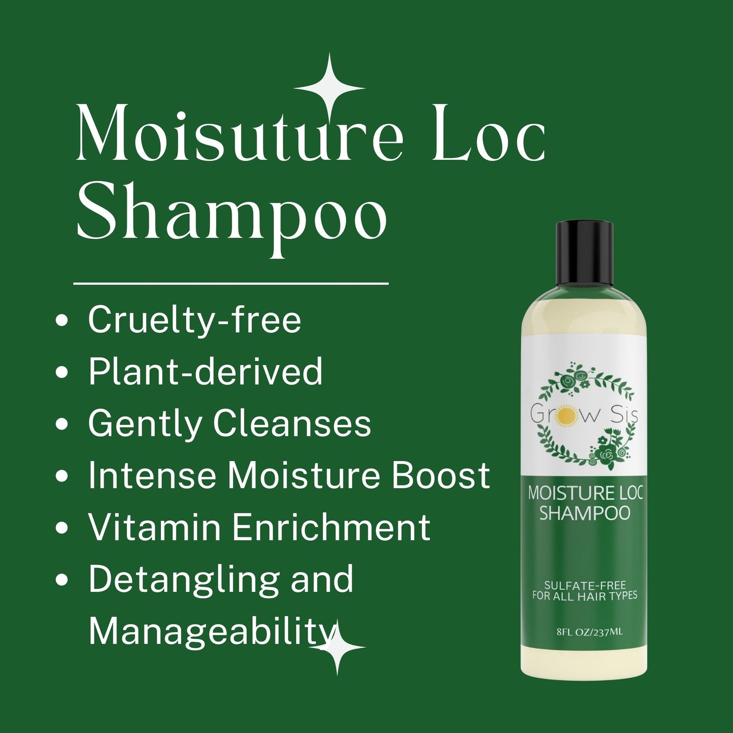 Grow Sis Moisture Loc Shampoo