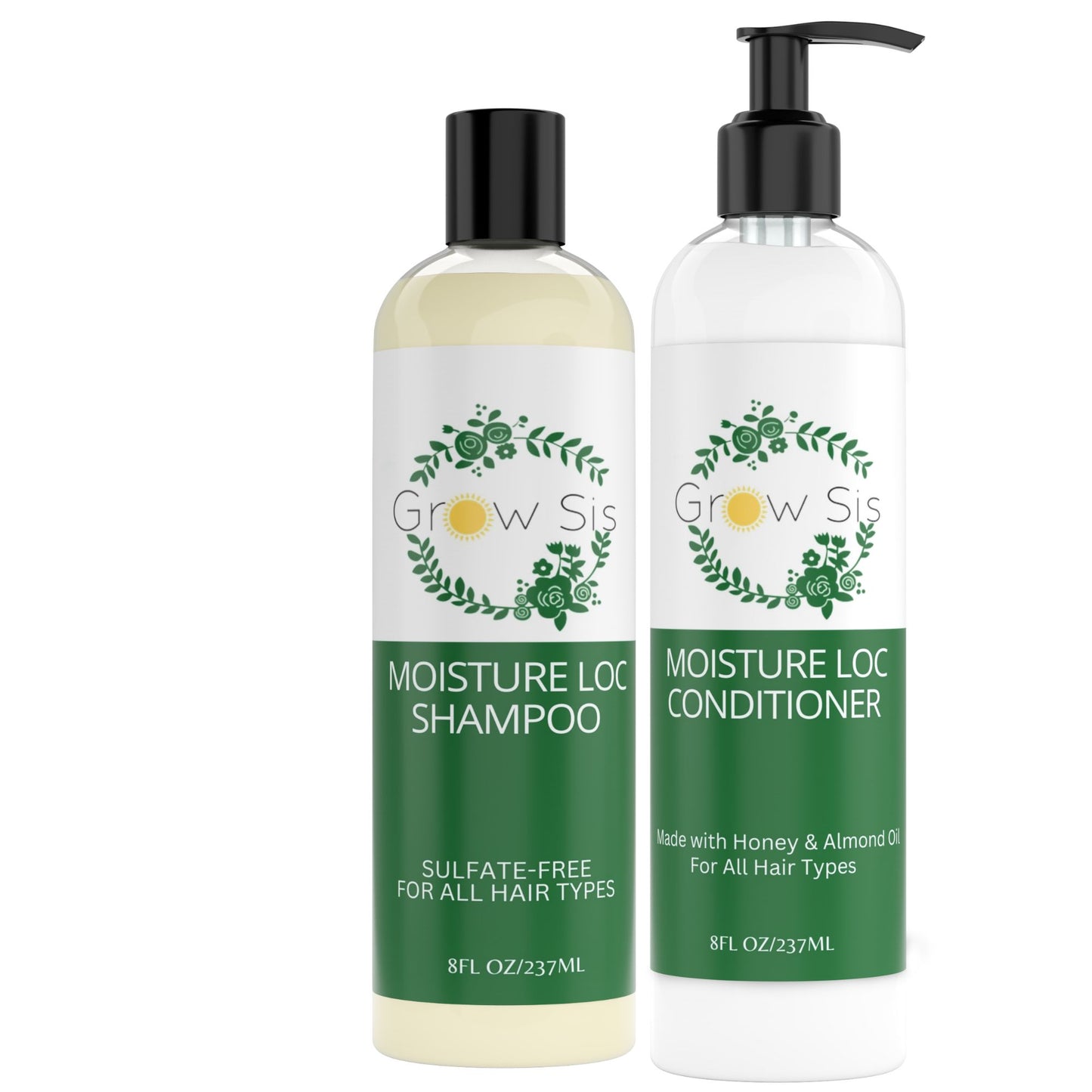Grow Sis Shampoo and Conditioner Moisture Loc